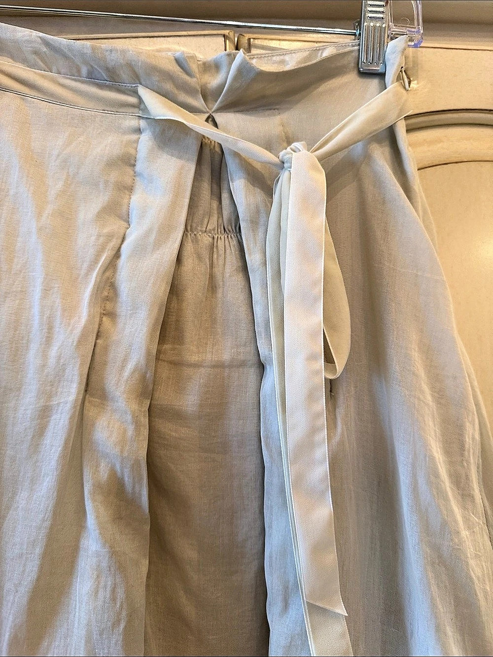 Free People Layered Lace Mini Skirt in White Size 4 Like New - Picture 5 of 9